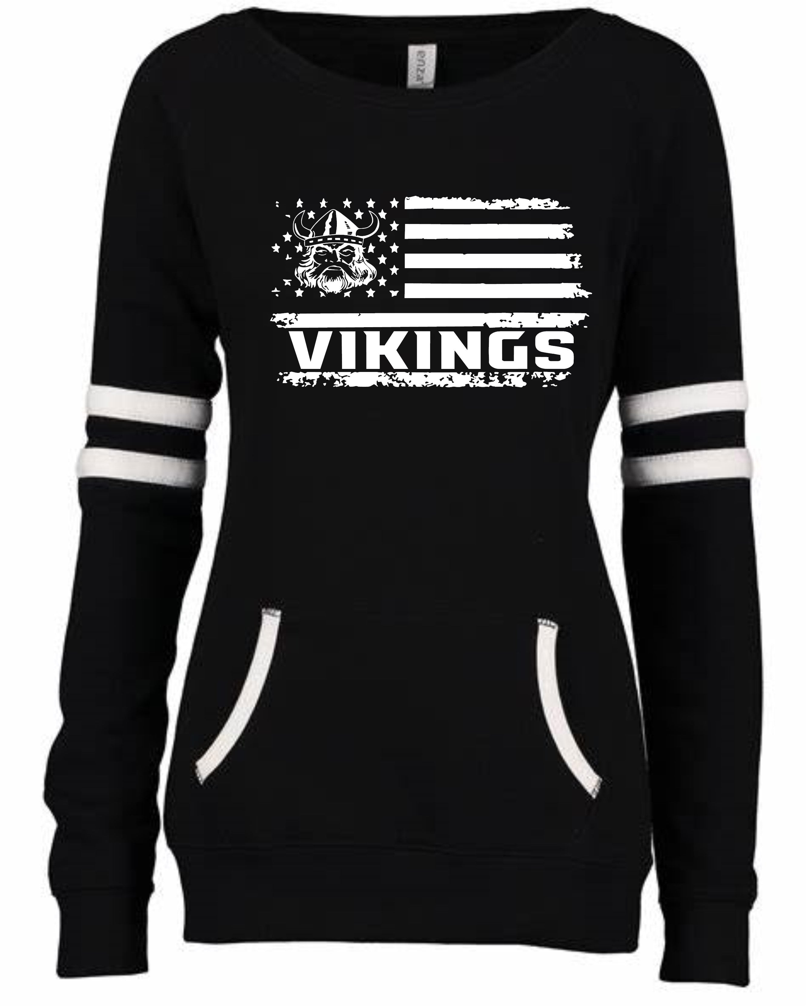 Evergreen Flag Women's Crewneck w/ Pocket