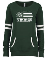 Load image into Gallery viewer, Evergreen Flag Women&#39;s Crewneck w/ Pocket
