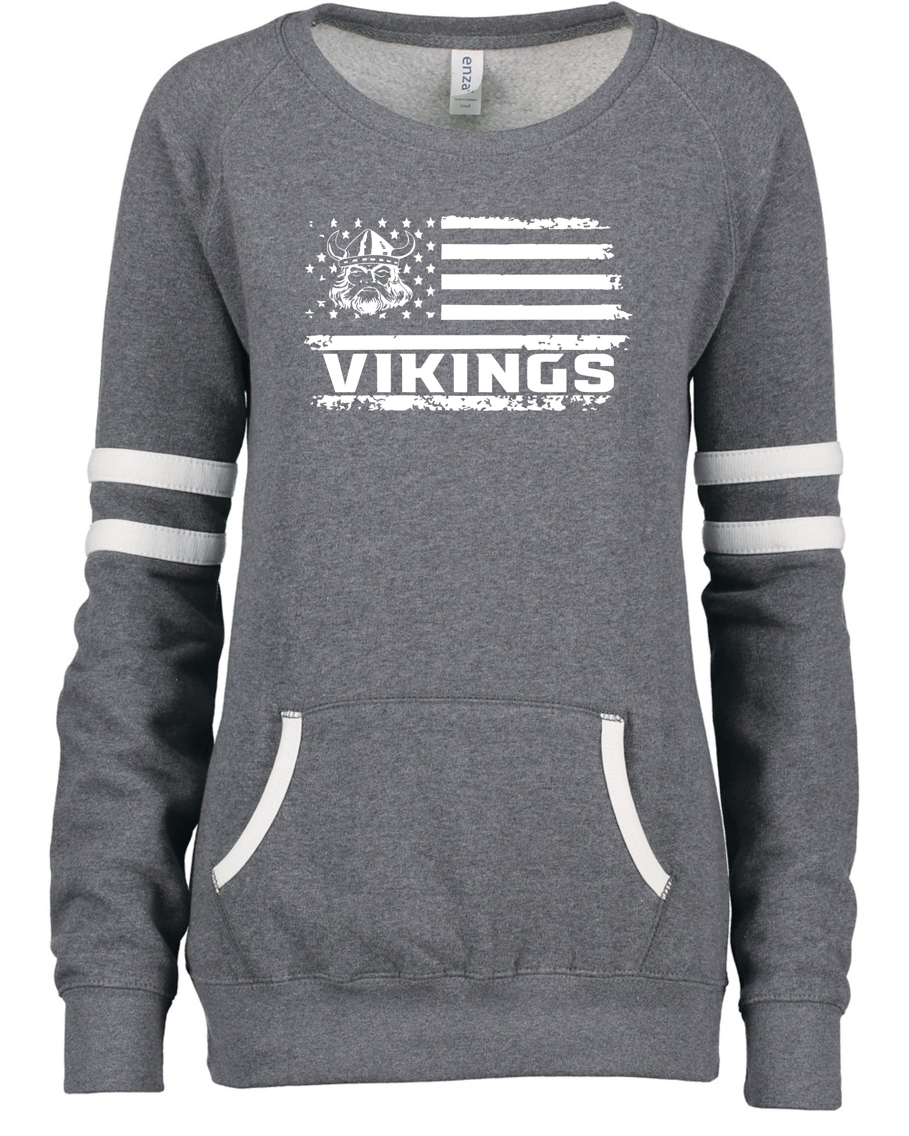 Evergreen Flag Women's Crewneck w/ Pocket