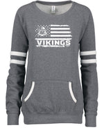Load image into Gallery viewer, Evergreen Flag Women&#39;s Crewneck w/ Pocket
