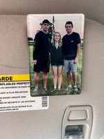 Load image into Gallery viewer, Custom Photo Visor Clip
