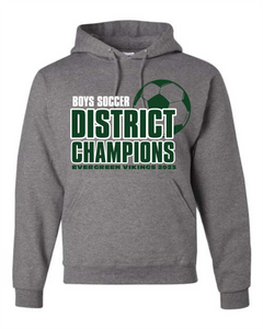 EVG Boys Soccer - District Champs Spirit Wear