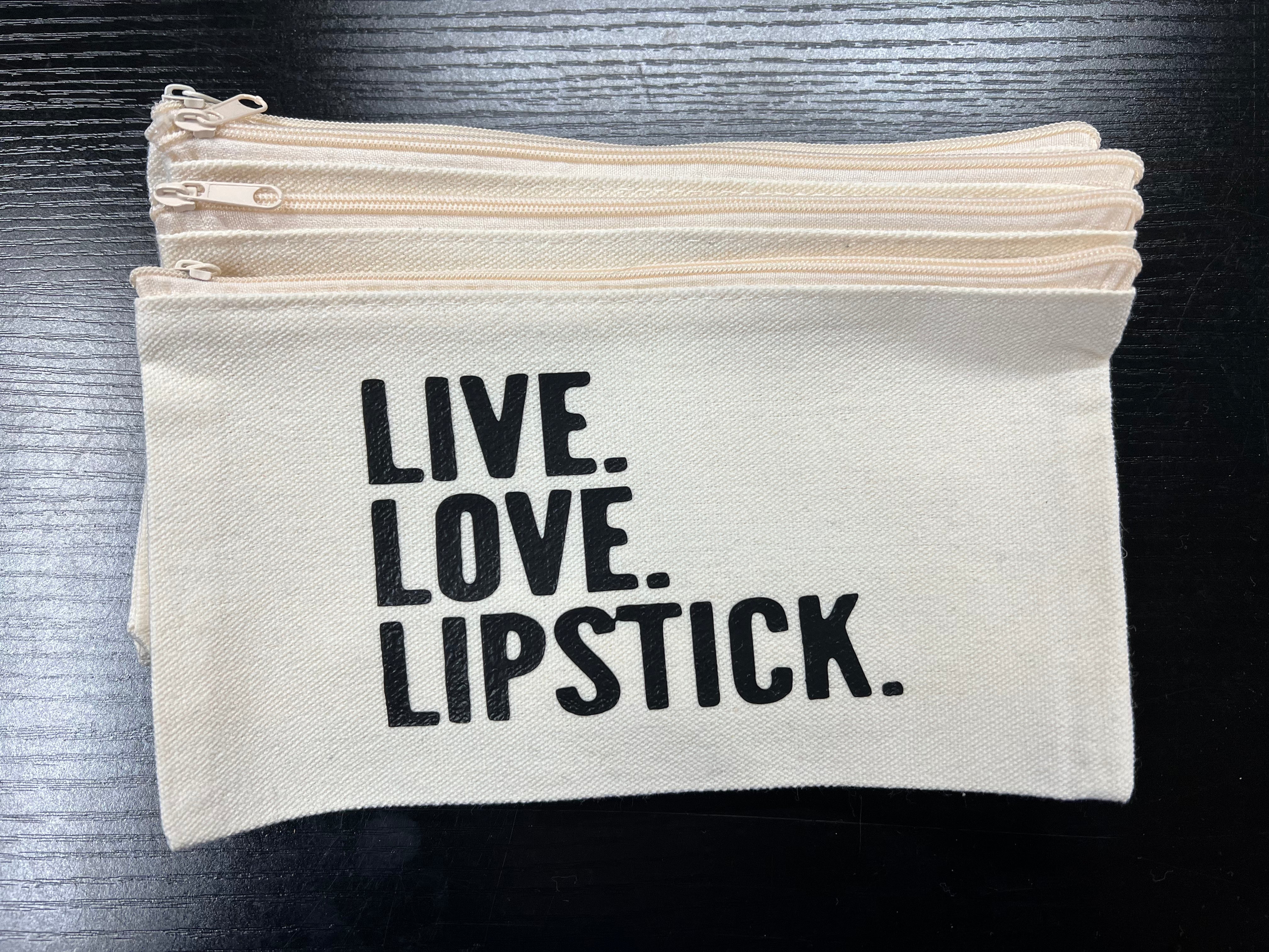Canvas Makeup Bag