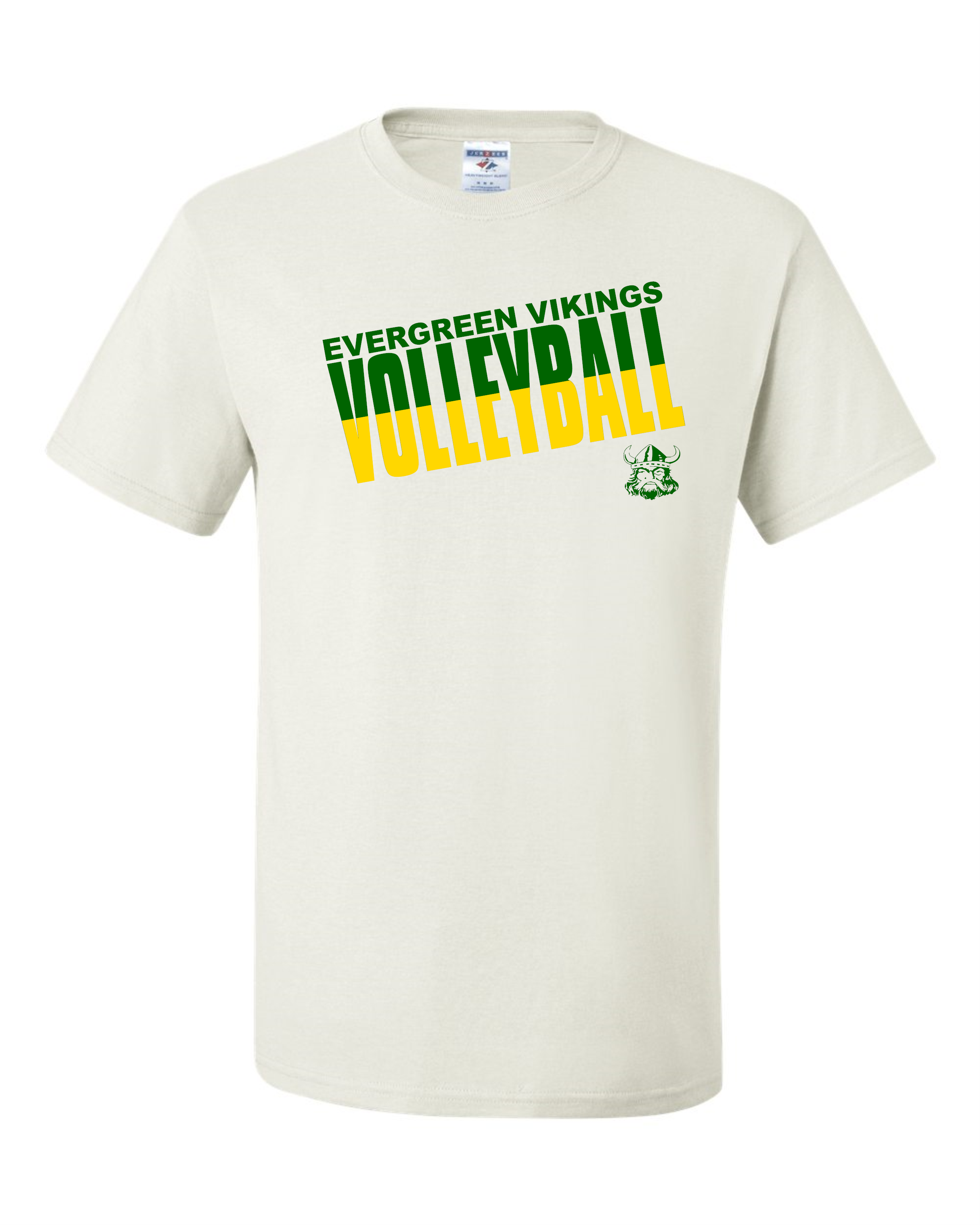 Green/Gold Volleyball