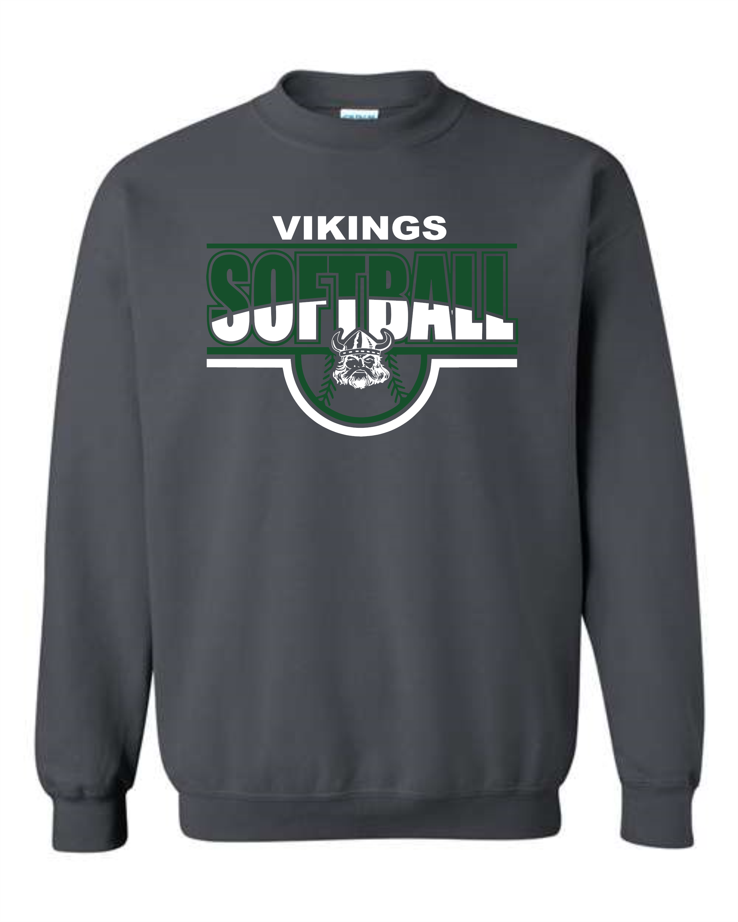 Vikings Softball - Short sleeve, Crewneck and Hoodie options