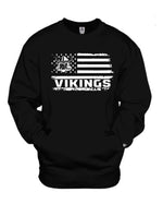 Load image into Gallery viewer, Evergreen Flag Crewneck - Badger

