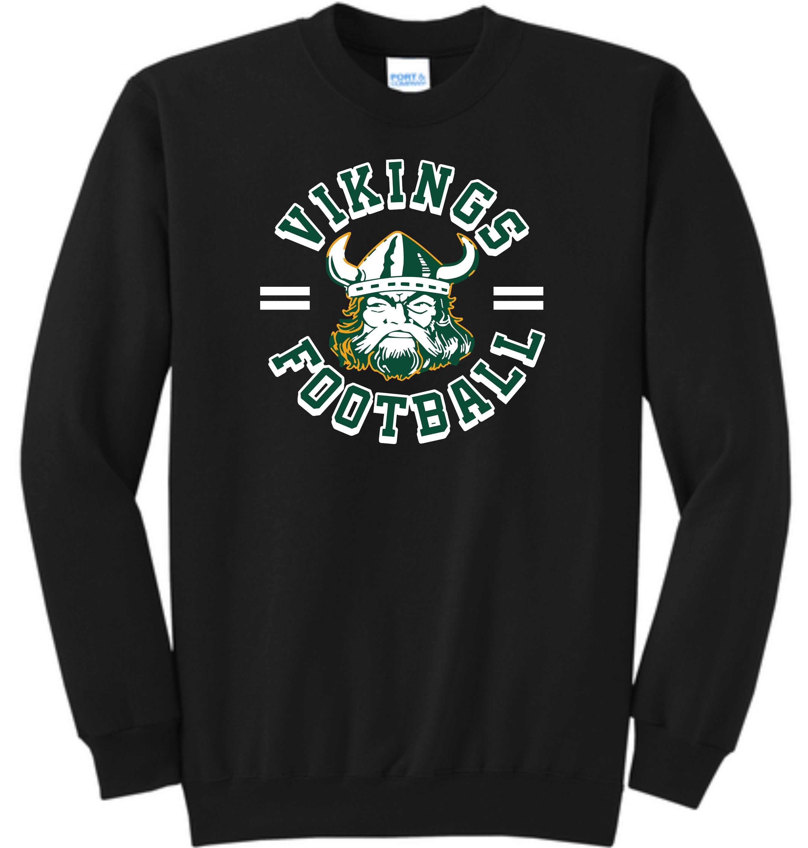Vikings Football w/ Viking Head - YOUTH -