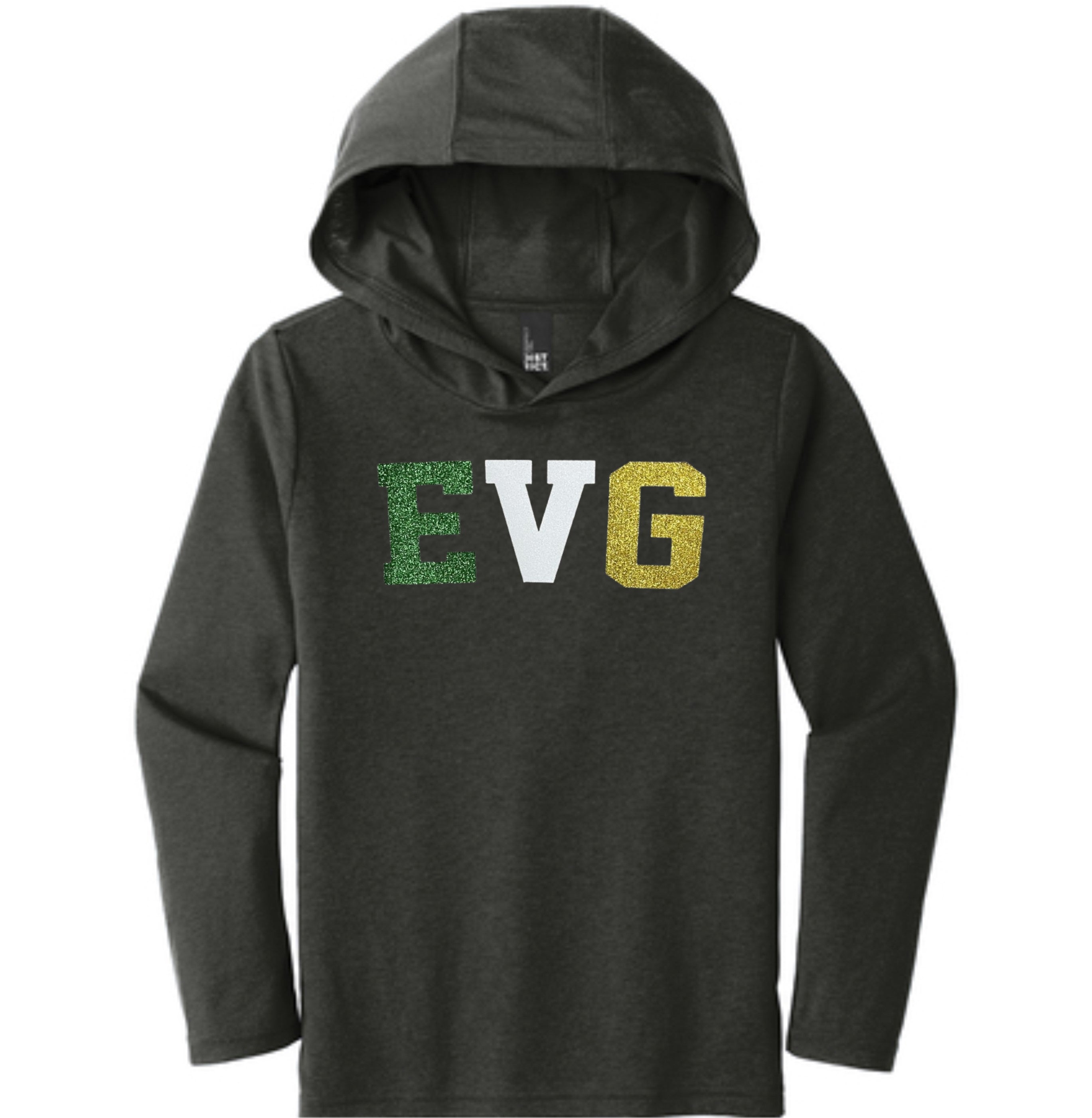 Glitter EVG Collection Long Sleeve Hood