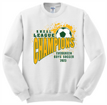 Load image into Gallery viewer, EVG Boys Soccer - League Champs Crewneck Sweatshirt
