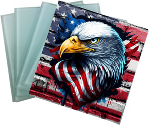 Square Glass Coaster set