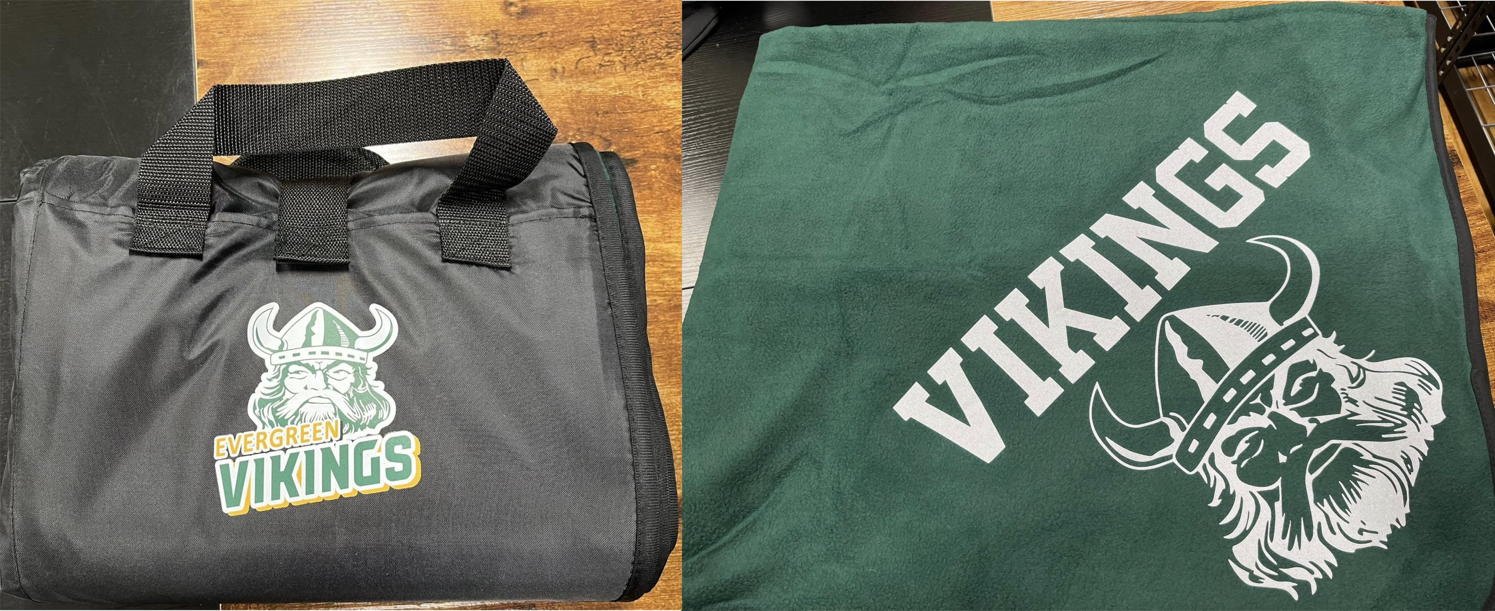 Evergreen Fleece Water Repellent Blanket