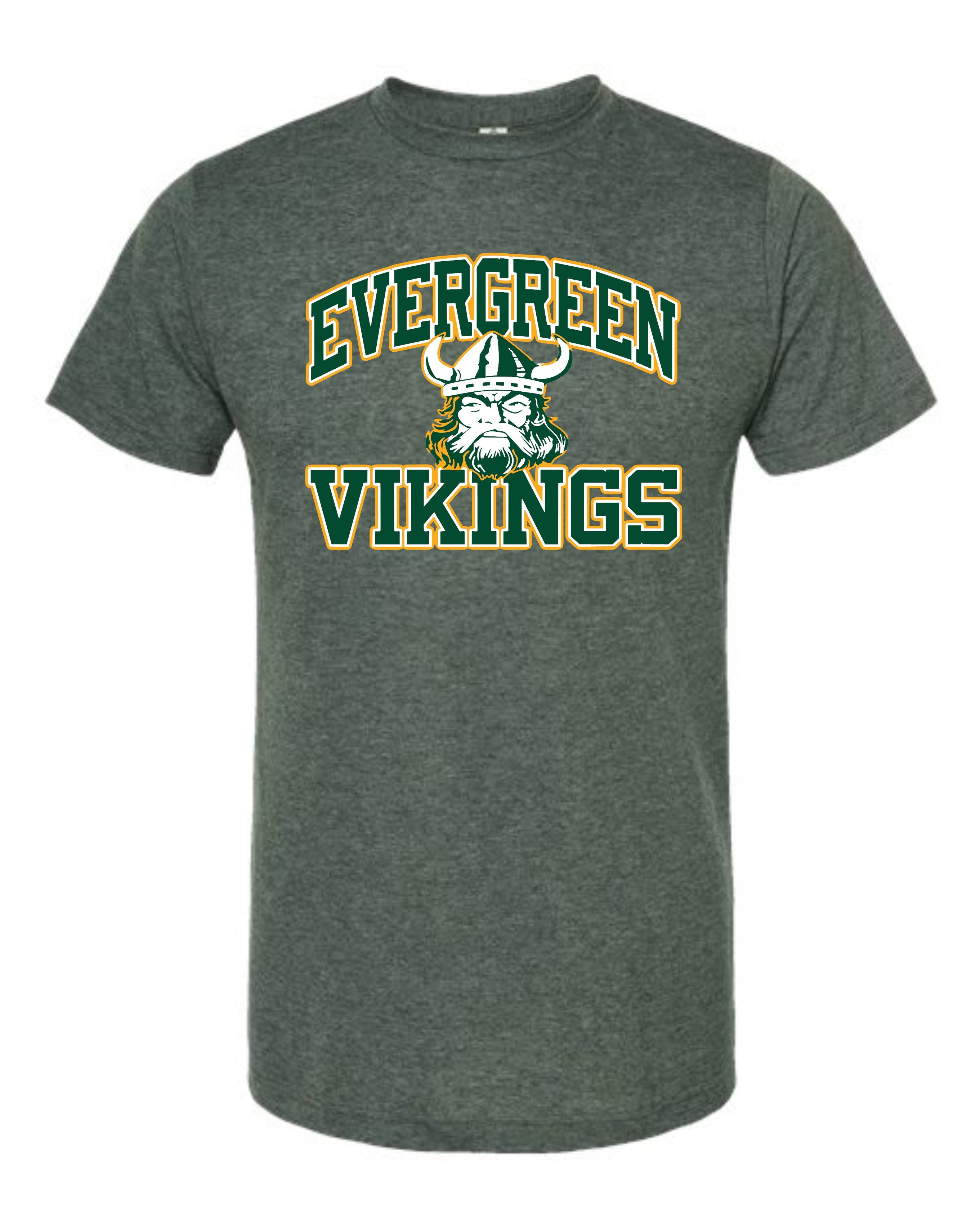 Evergreen Vikings w/ Viking Head