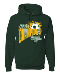 EVG Boys Soccer - League Champs Hoodie