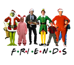Load image into Gallery viewer, Christmas Friends 20oz tumbler
