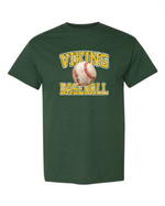 Load image into Gallery viewer, Youth Viking Baseball Distressed Gildan DryBlend Short Sleeve
