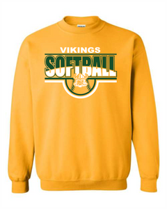 Vikings Softball - Short sleeve, Crewneck and Hoodie options