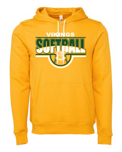 Vikings Softball - Short sleeve, Crewneck and Hoodie options