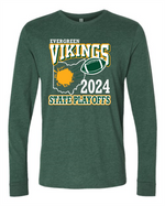 Load image into Gallery viewer, Evergreen Football Playoff - Long sleeve
