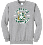Load image into Gallery viewer, Vikings Football w/ Viking Head - YOUTH -
