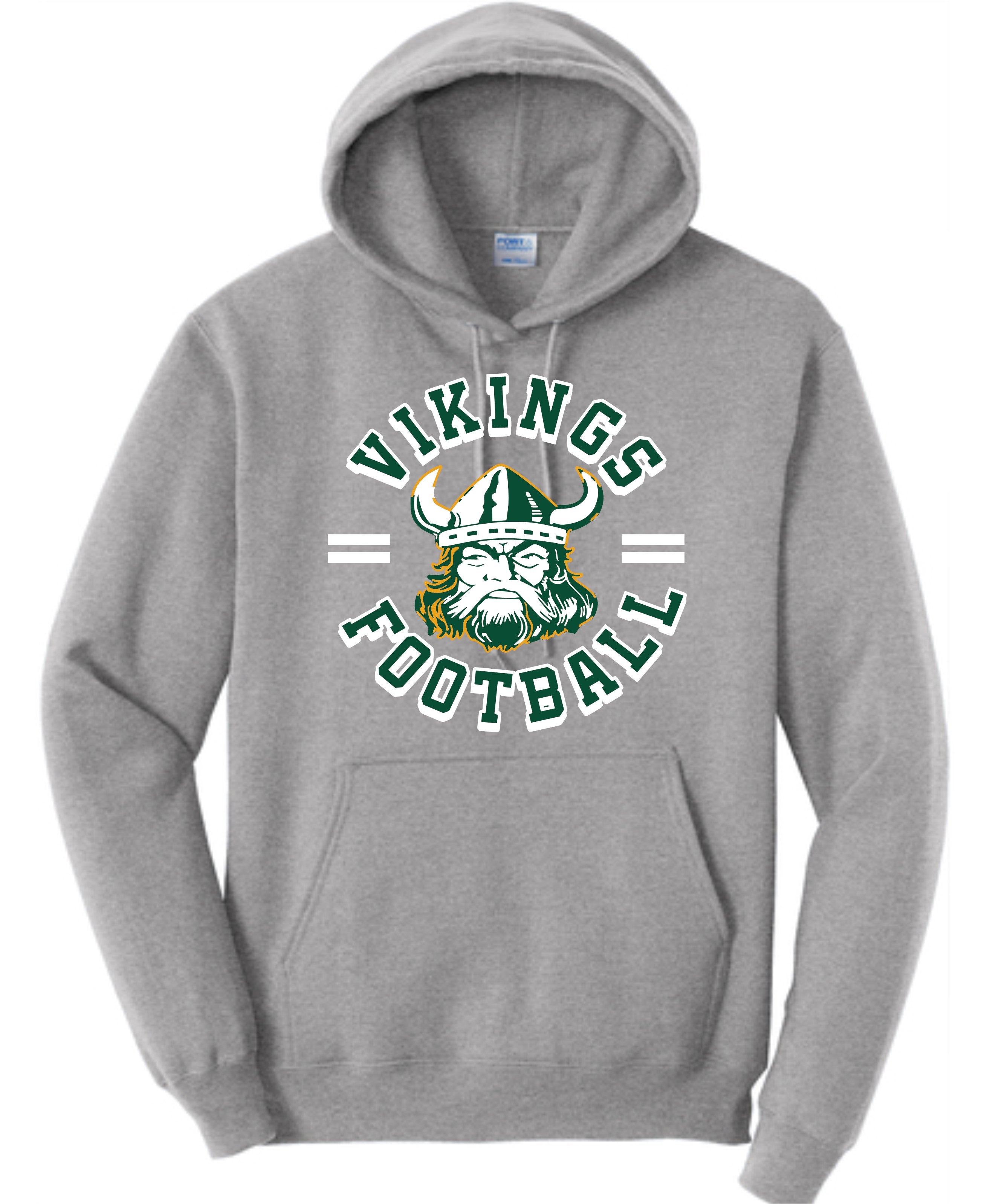 Vikings Football w/ Viking Head - YOUTH -