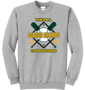Evergreen Baseball NWOAL League Champs Gear -  ADULT -