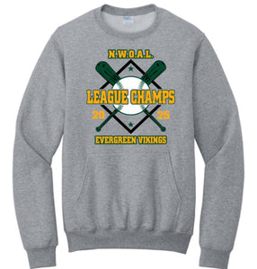 Evergreen Baseball NWOAL League Champs Gear -  ADULT -
