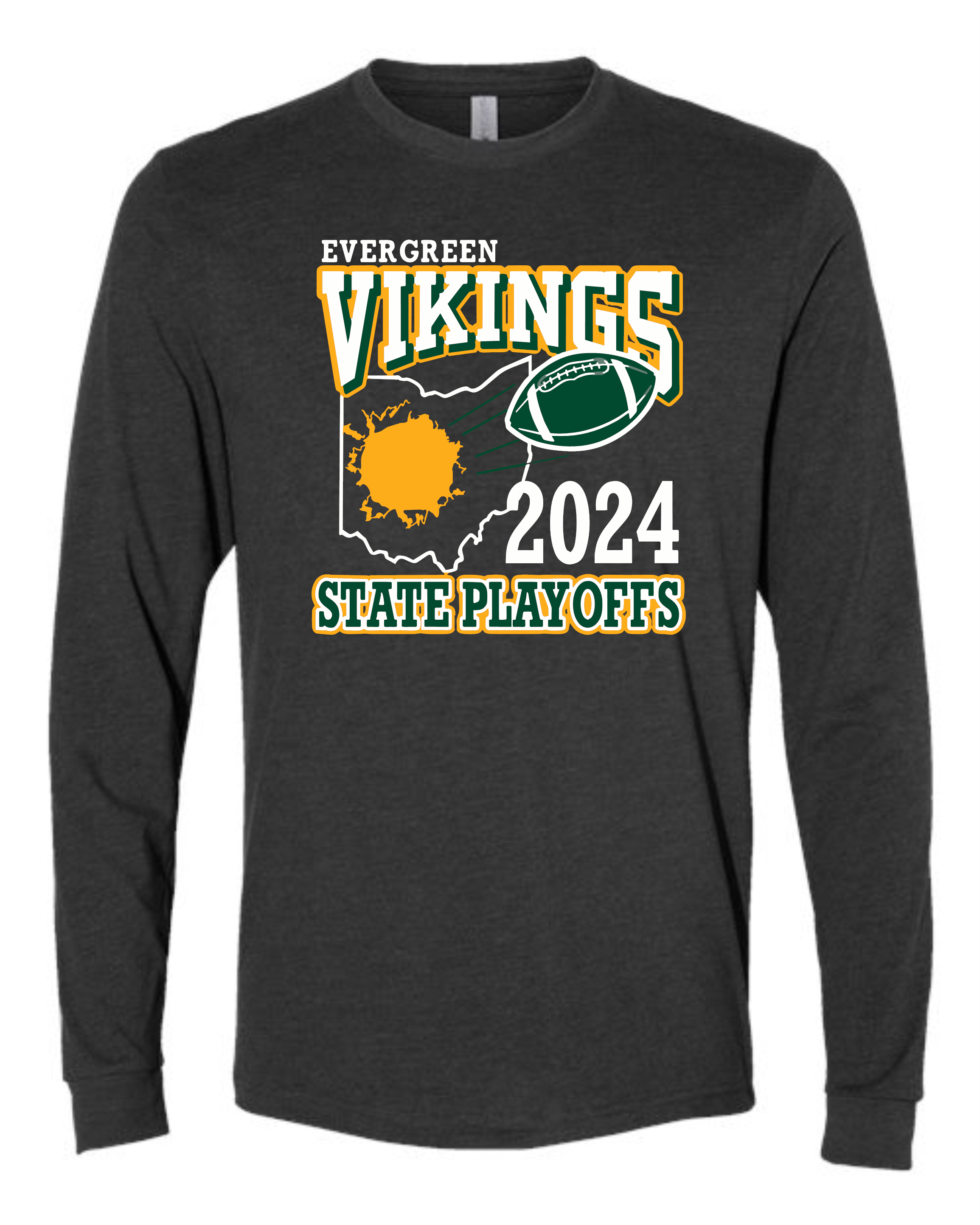 Evergreen Football Playoff - Long sleeve