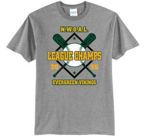 Evergreen Baseball NWOAL League Champs Gear -  ADULT -