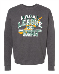 EVG Boys Track - League Champs Crewneck