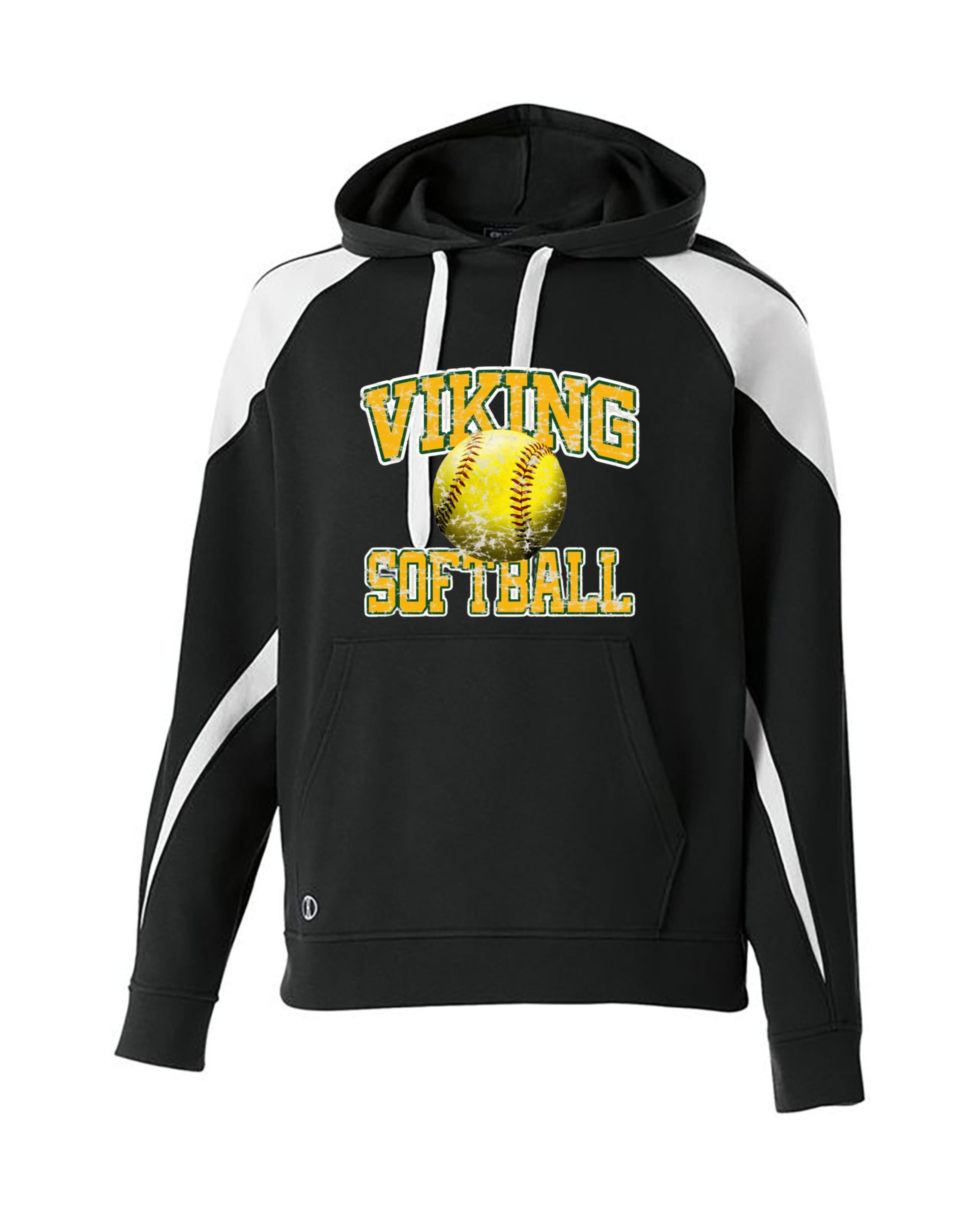 Viking Softball Distressed Holloway Prospect Hoodie
