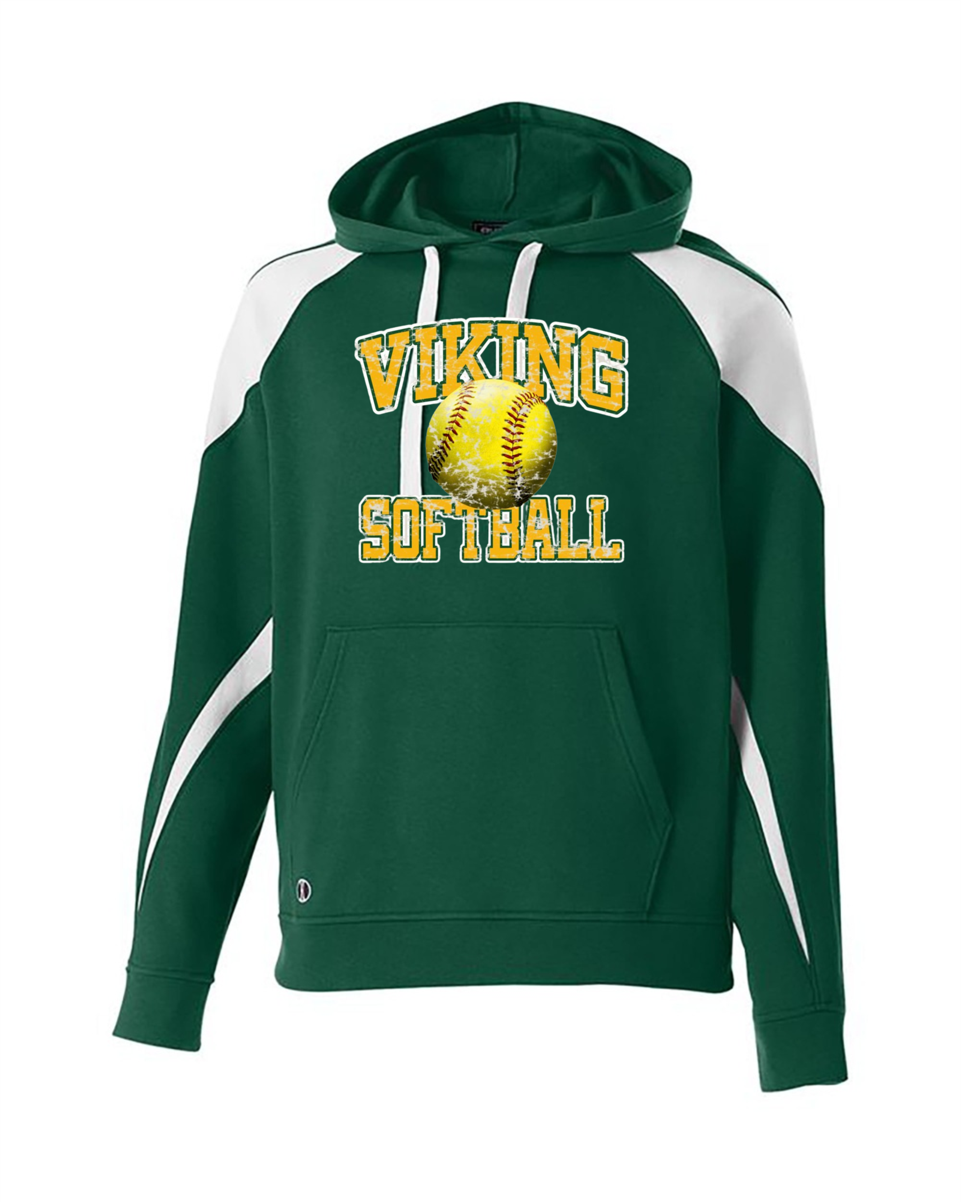 Viking Softball Distressed Holloway Prospect Hoodie