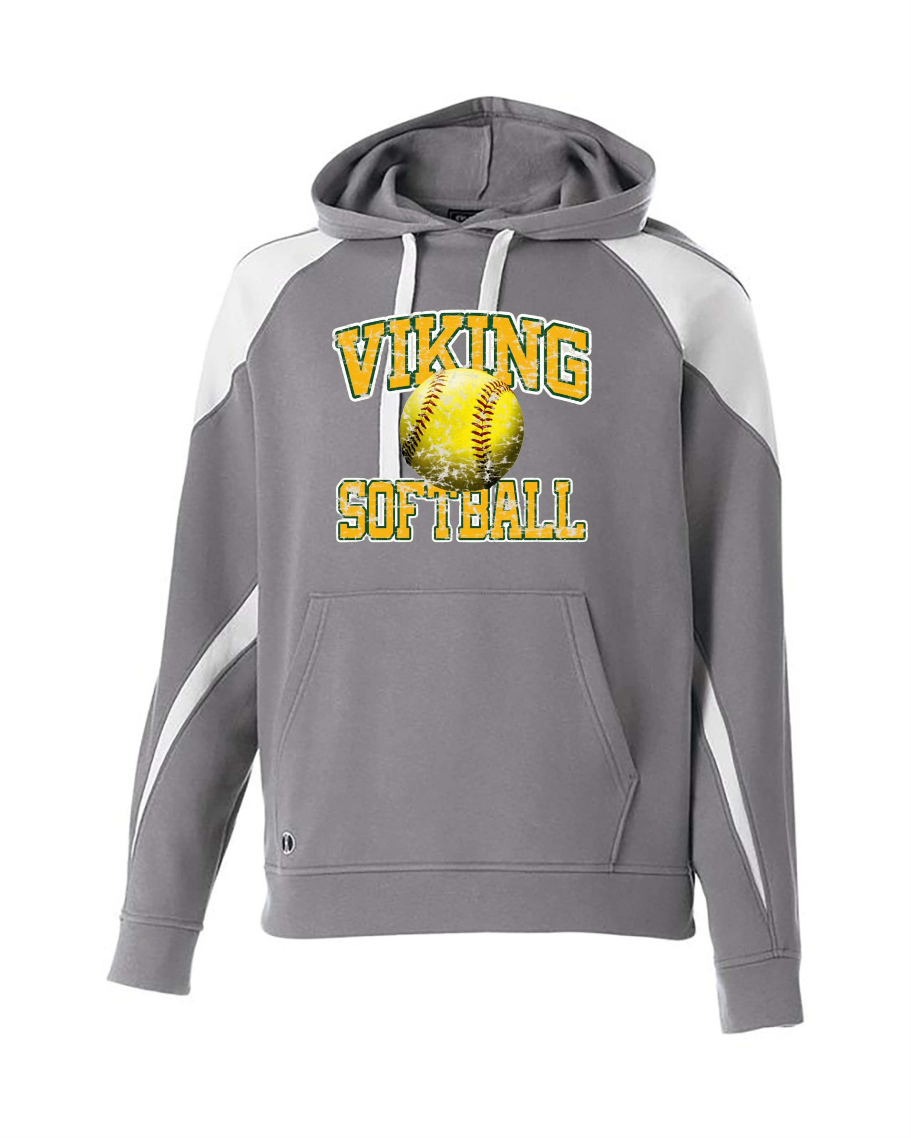 Viking Softball Distressed Holloway Prospect Hoodie