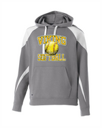 Load image into Gallery viewer, Viking Softball Distressed Holloway Prospect Hoodie
