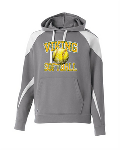 Viking Softball Distressed Holloway Prospect Hoodie