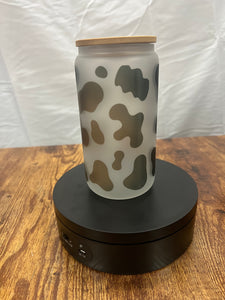 16oz Frosted Glass mug
