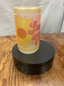16oz Frosted Glass mug
