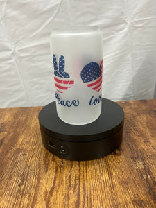 16oz Frosted Glass mug
