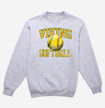 Load image into Gallery viewer, Viking Softball Distressed L7 Crewneck
