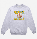 Load image into Gallery viewer, Viking Baseball Distressed L7 Crewneck
