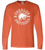 Load image into Gallery viewer, Cougars Football w/ Cougar Head
