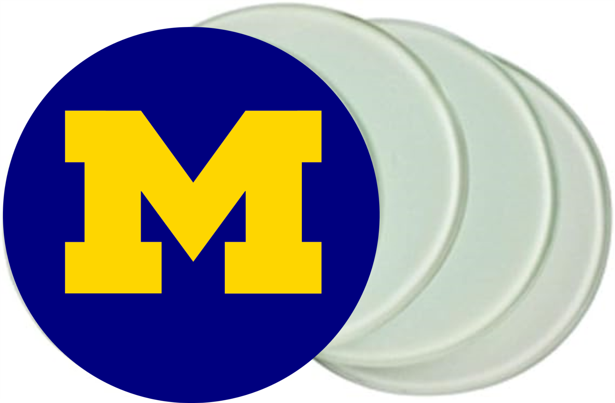 Round Glass Coaster set