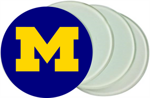 Round Glass Coaster set