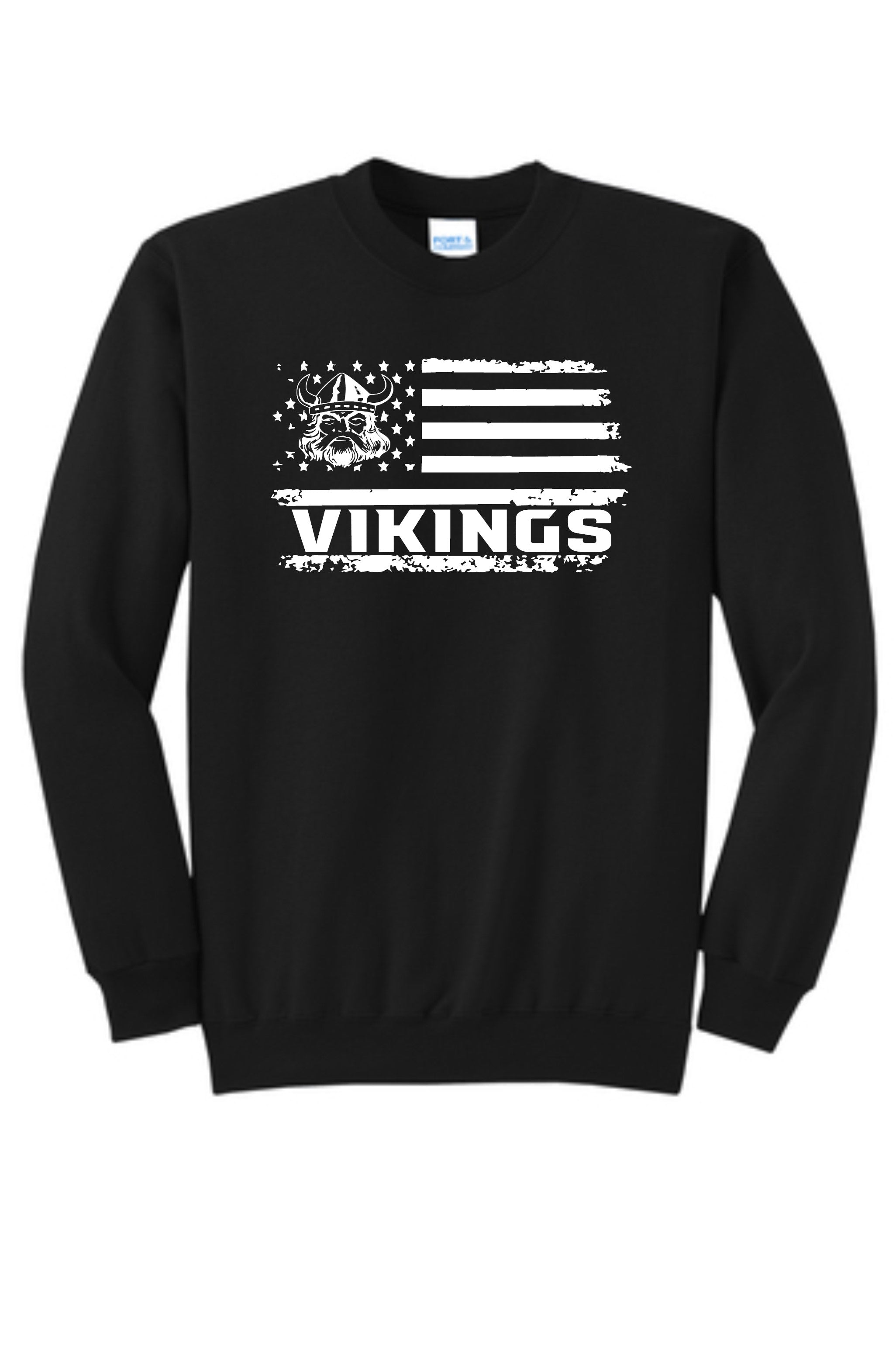 Evergreen Flag Crewneck - Port & Company