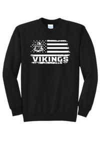 Evergreen Flag Crewneck - Port & Company