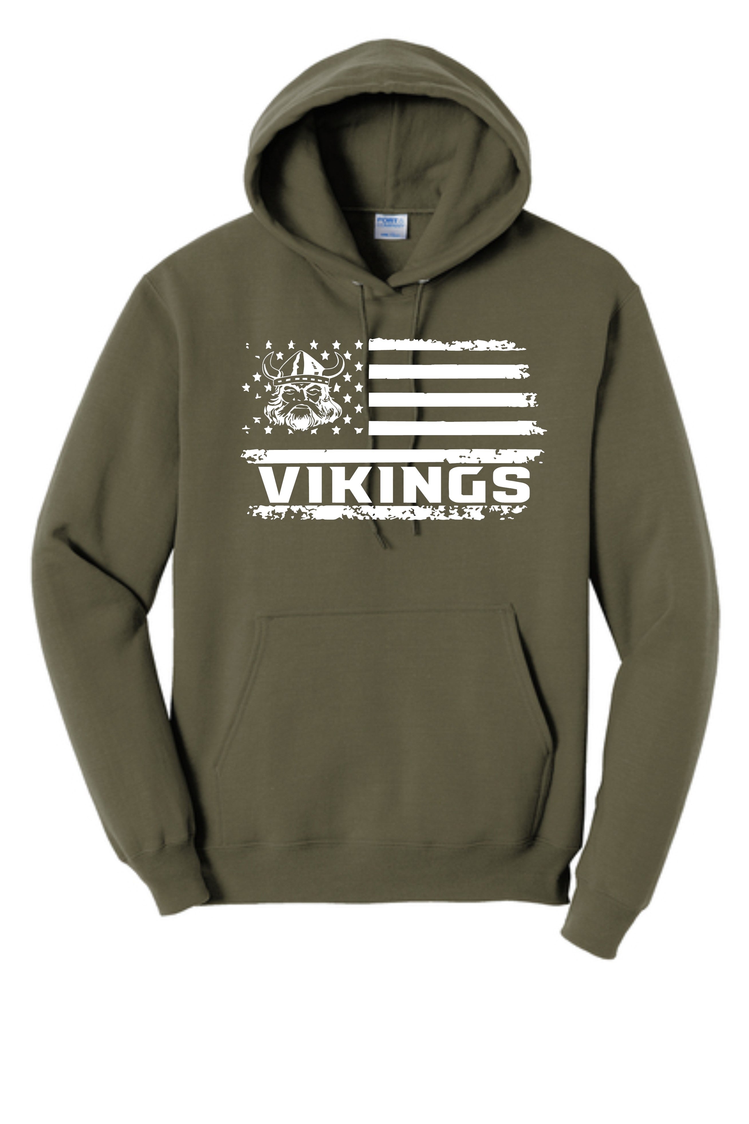 Evergreen Flag Hood - Port & Company