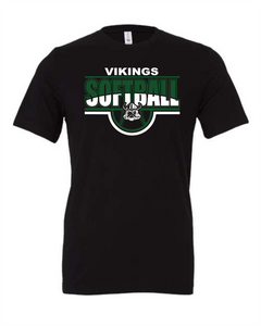 Vikings Softball - Short sleeve, Crewneck and Hoodie options