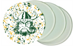 Load image into Gallery viewer, Round Glass Coaster set
