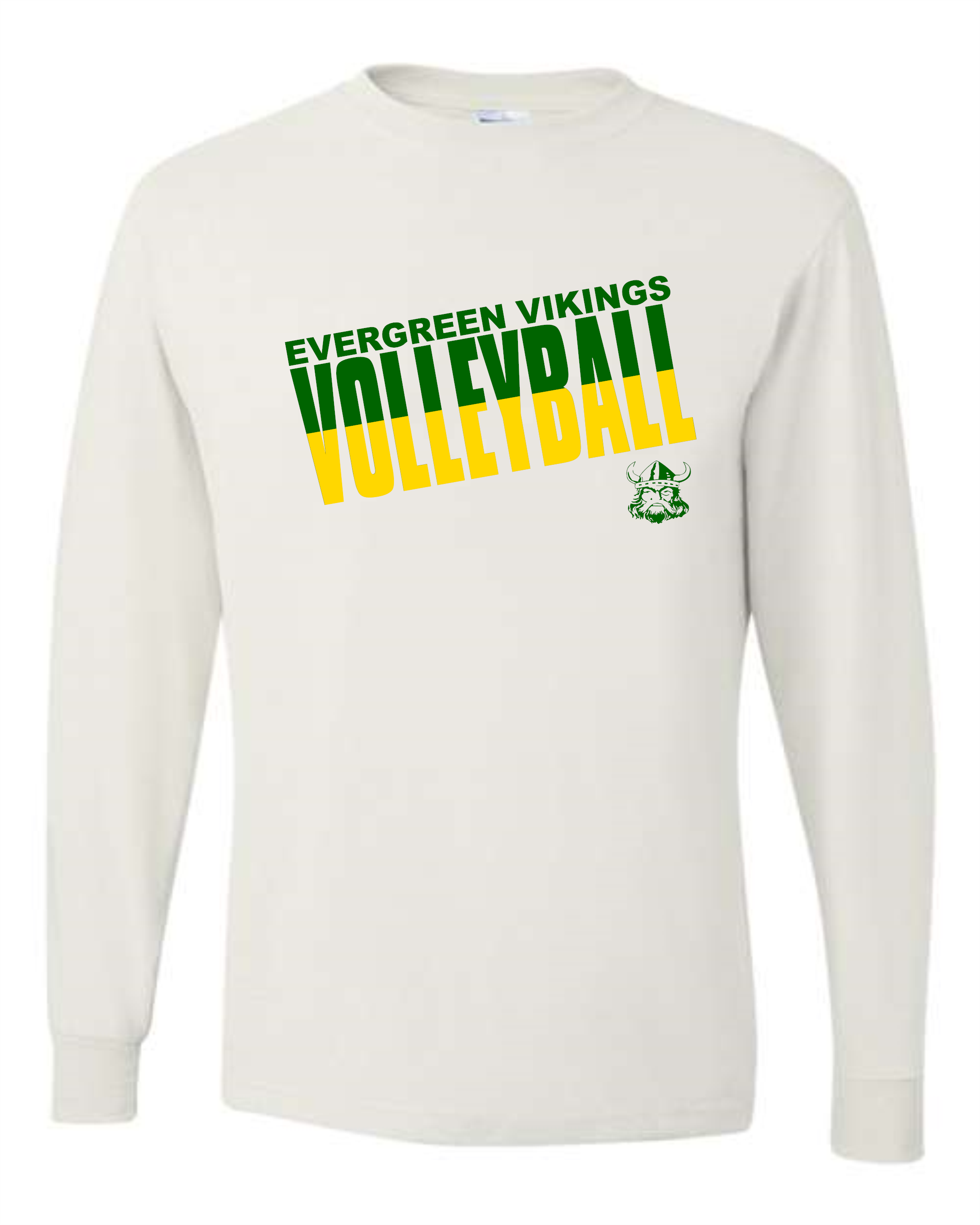 Green/Gold Volleyball