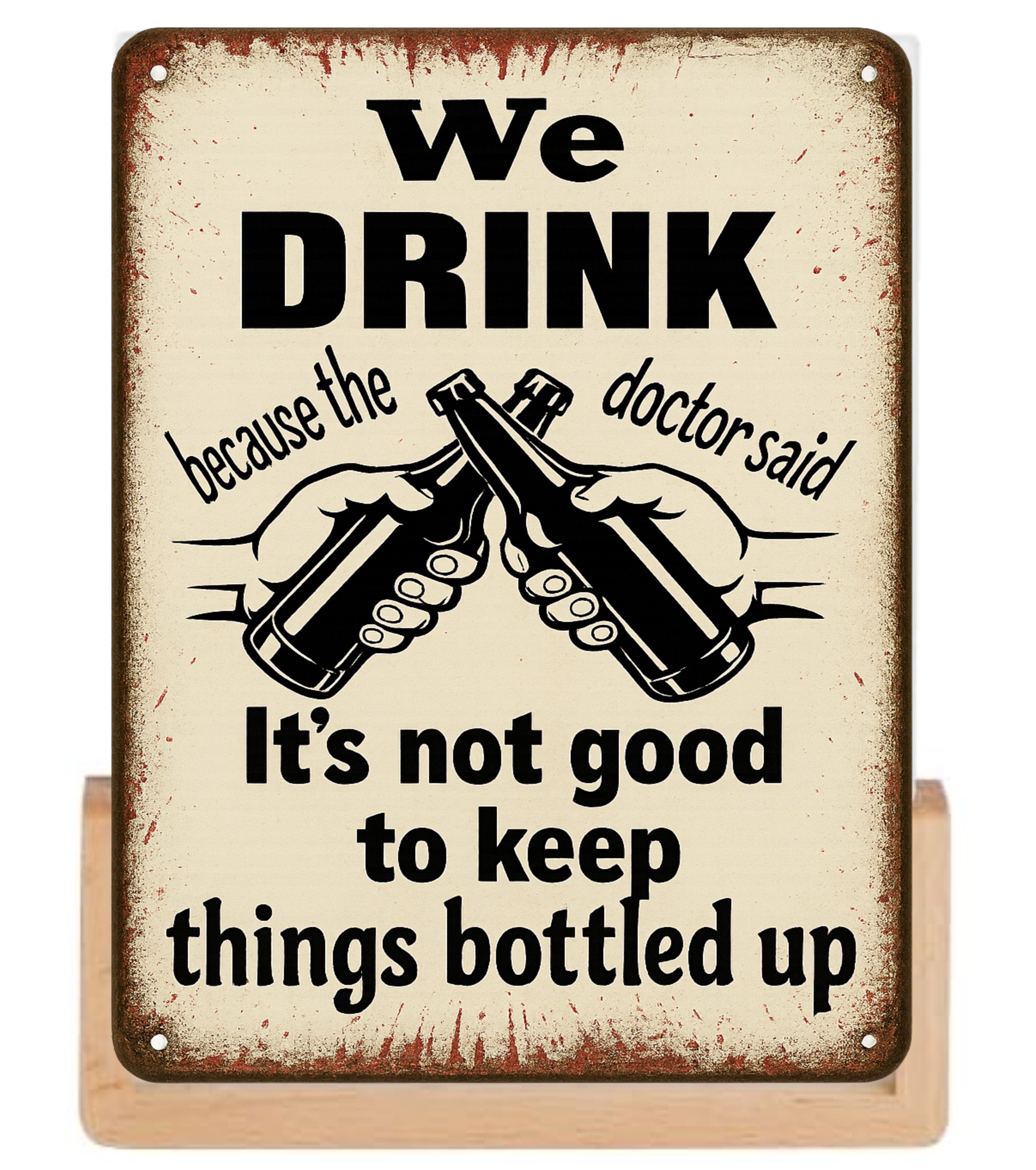 Night Light w/ wood stand