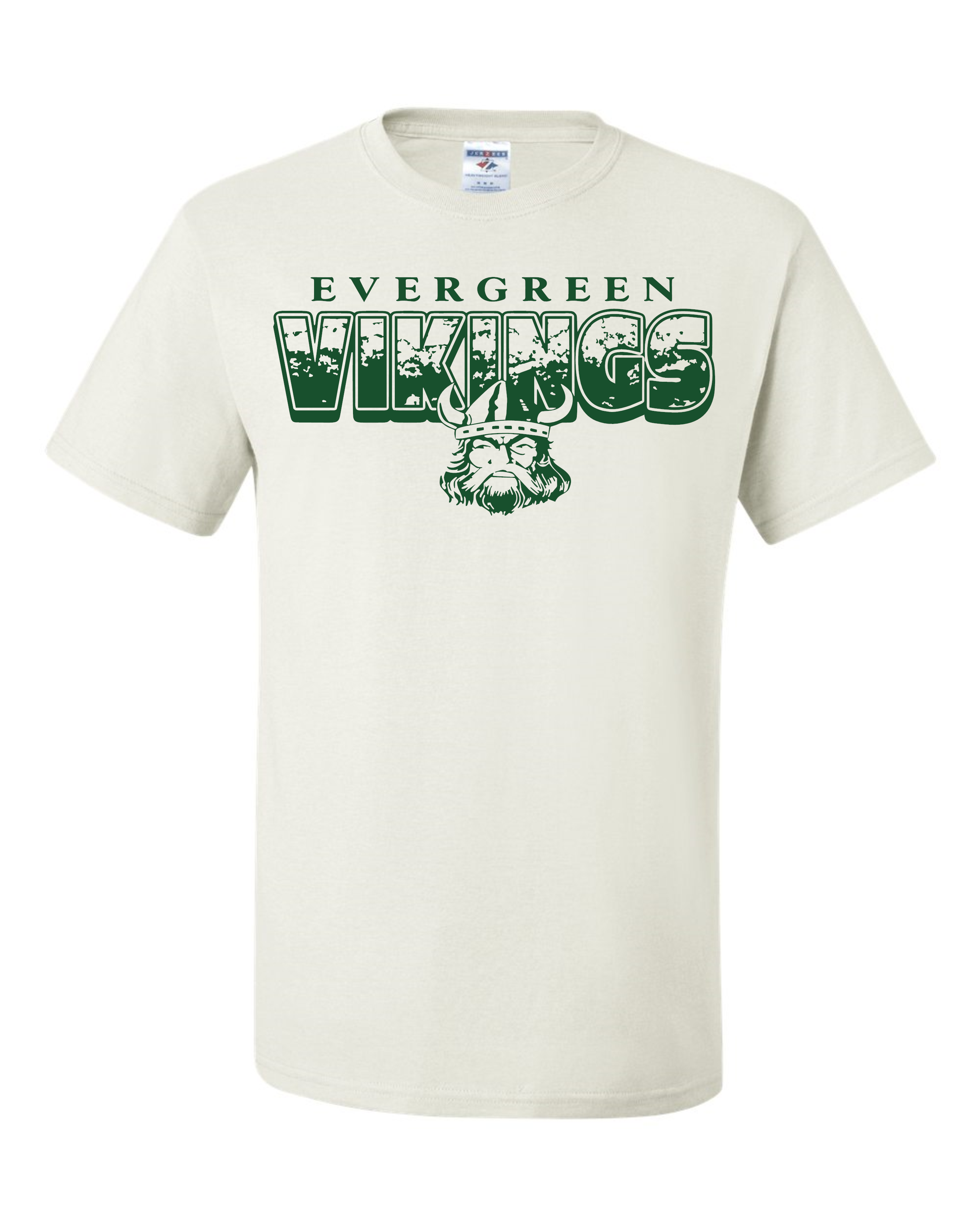 Evergreen Vikings Distressed - SALE -